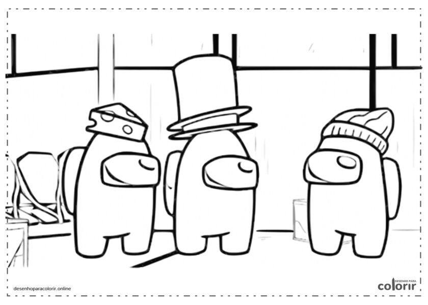 Desenhos de Piggy Roblox para Colorir e Imprimir 