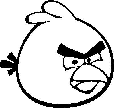 Imprimir desenho Angry Birds