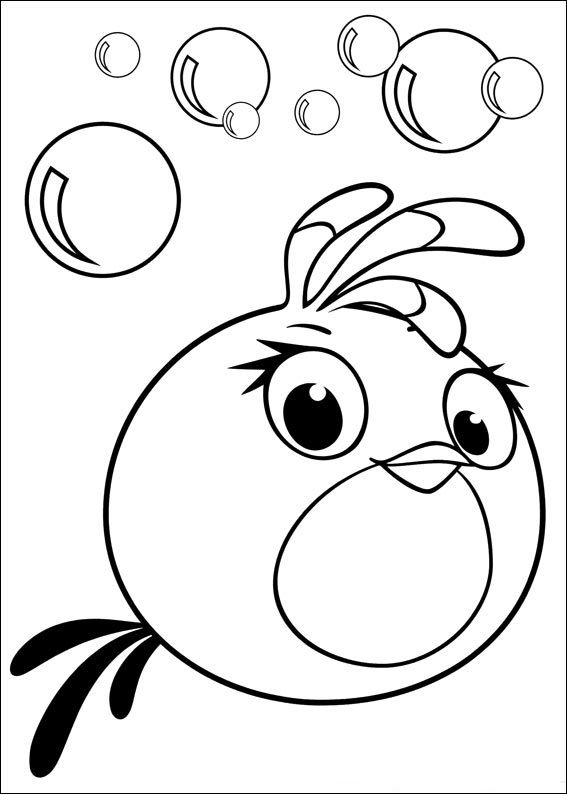 Imprimir desenho Angry Birds