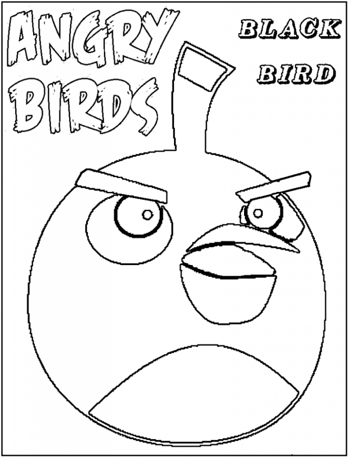 Imprimir desenho Angry Birds