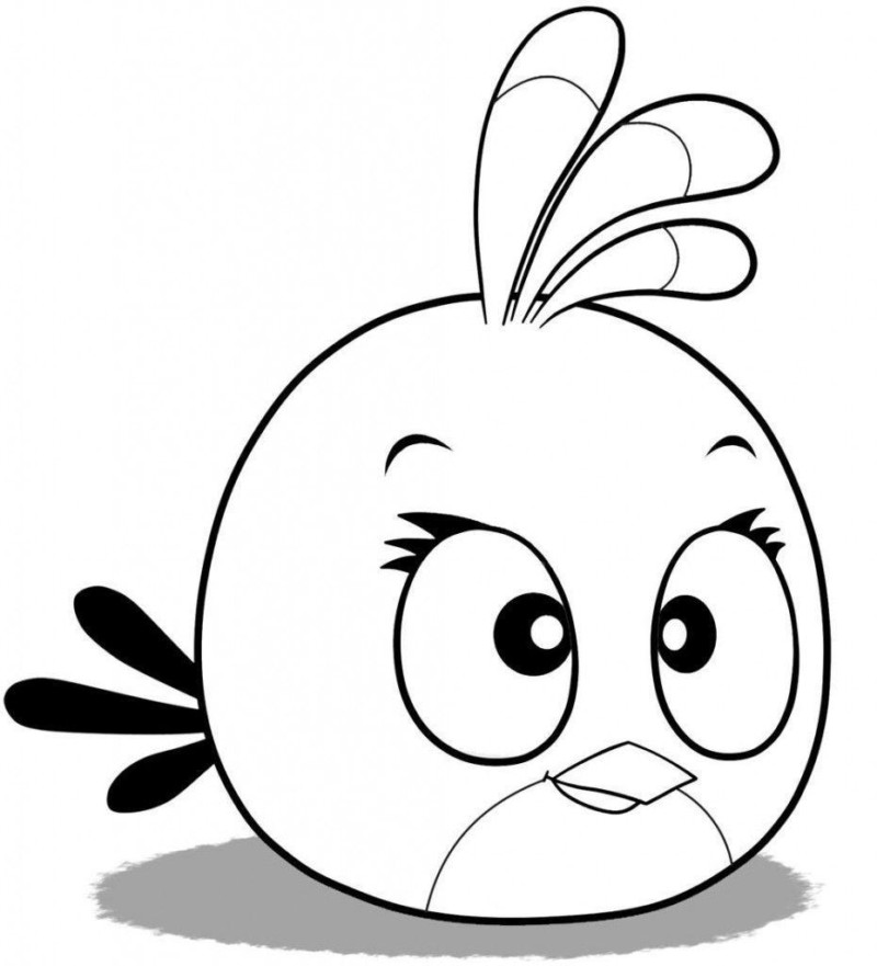 Imprimir desenho Angry Birds