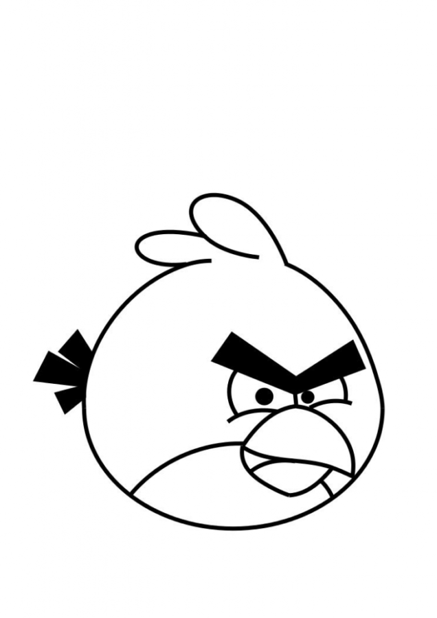 Imprimir desenho Angry Birds