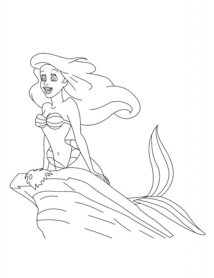 Imprimir desenho Ariel