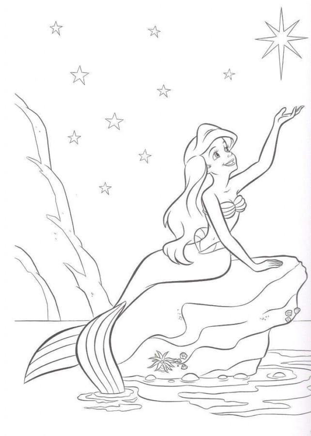 Imprimir desenho Ariel