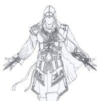 Desenhos para colorir de Assassins Creed