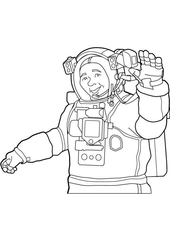 Imprimir desenho Astronautas