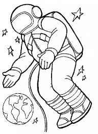 Imprimir desenho Astronautas