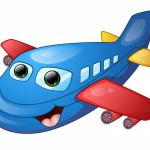 Desenho colorido Aviões