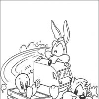 Desenhos para colorir de Baby Looney Tunes