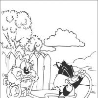 Desenhos para colorir de Baby Looney Tunes