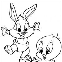 Desenhos para colorir de Baby Looney Tunes