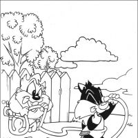 Desenhos para colorir de Baby Looney Tunes