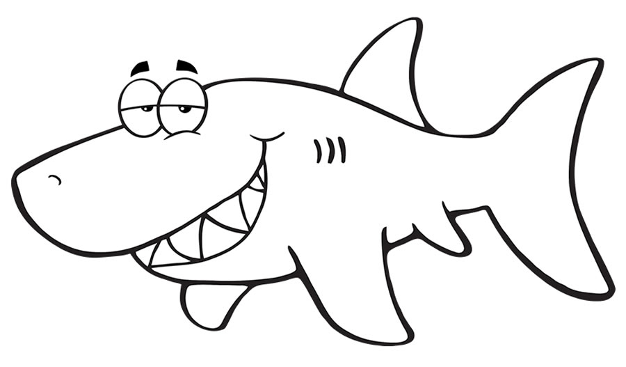 Imprimir desenho Baby Shark