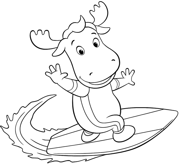 Imprimir desenho Backyardigans