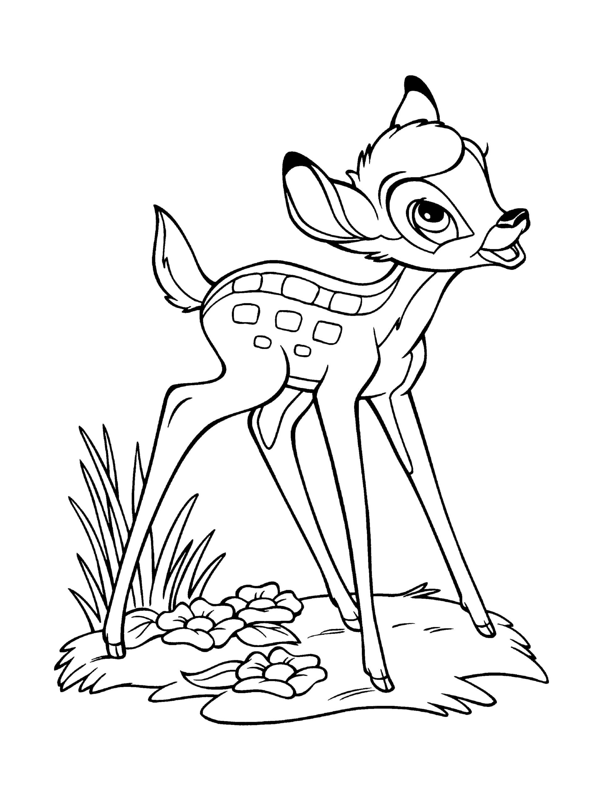 Imprimir desenho Bambi