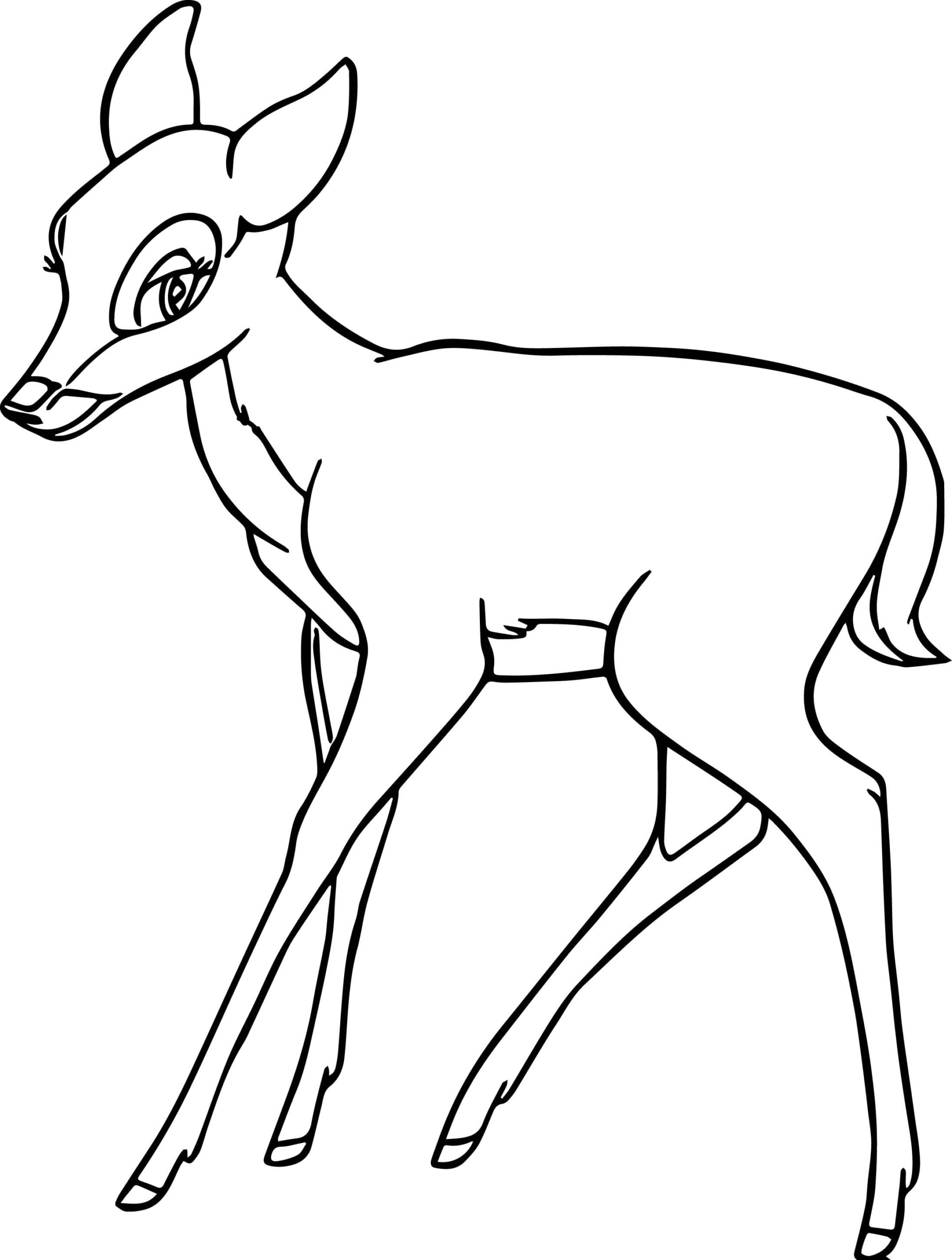 Imprimir desenho Bambi