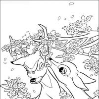 Desenhos para colorir de Bambi