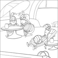 Desenhos para colorir de Bee Movie