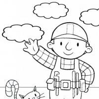 Desenhos para colorir de Bob o Construtor