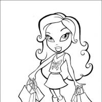 Desenhos para colorir de Bratz