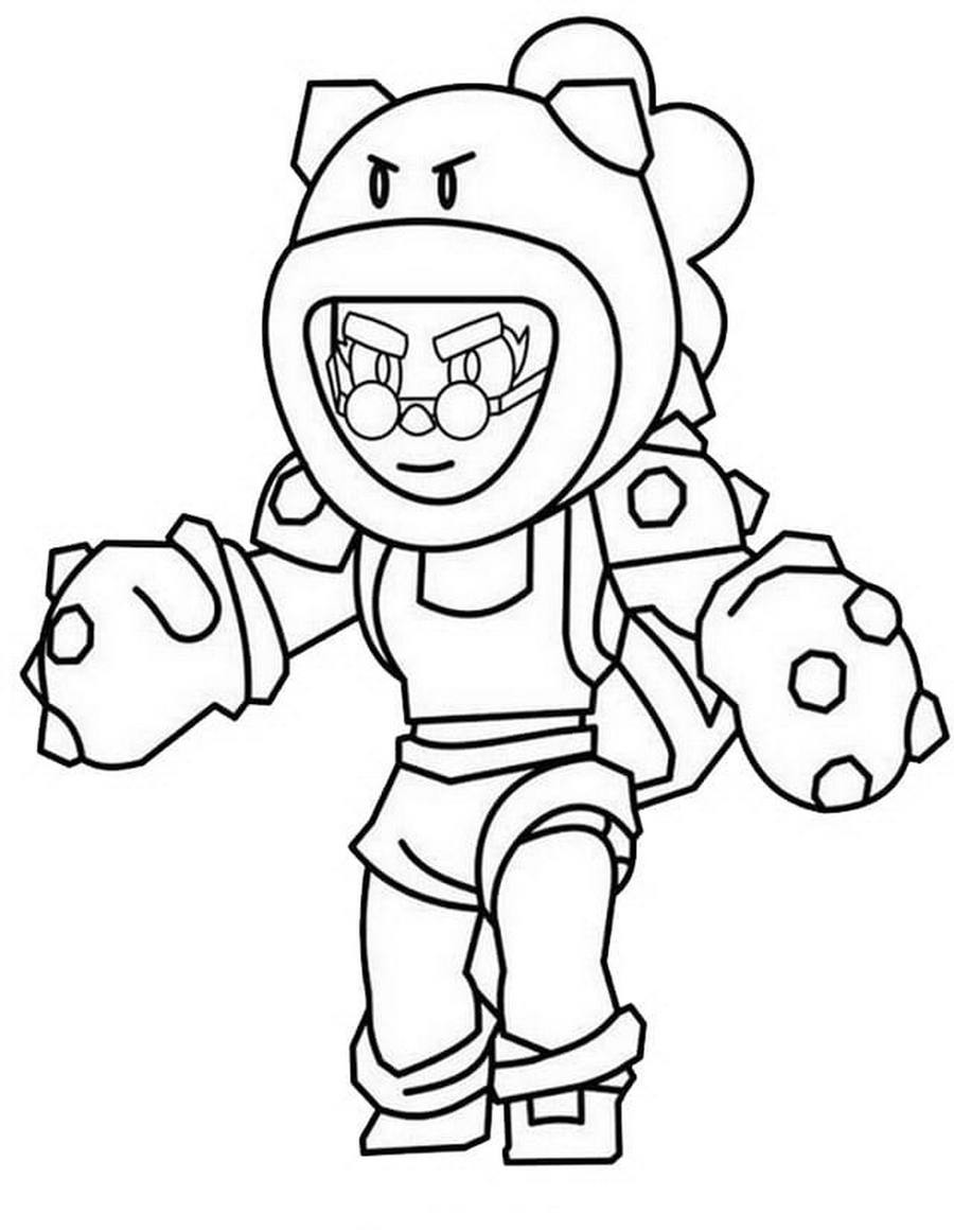 Imprimir desenho Brawl Stars