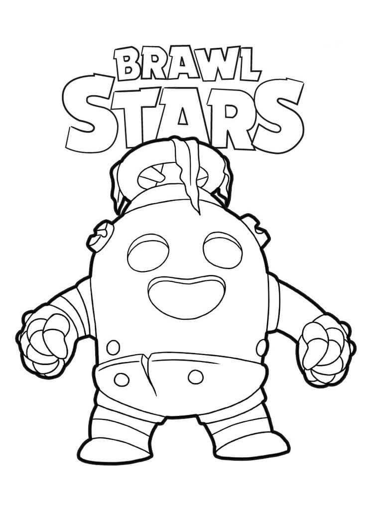 Imprimir desenho Brawl Stars