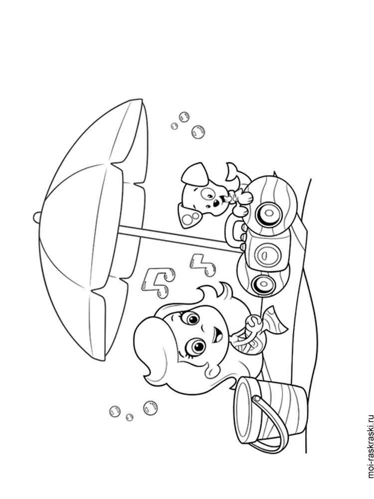 Imprimir desenho Bubble Guppies