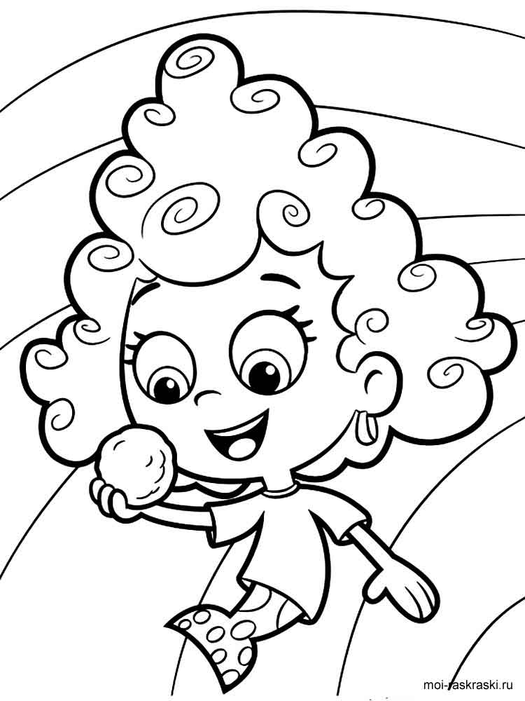 Imprimir desenho Bubble Guppies