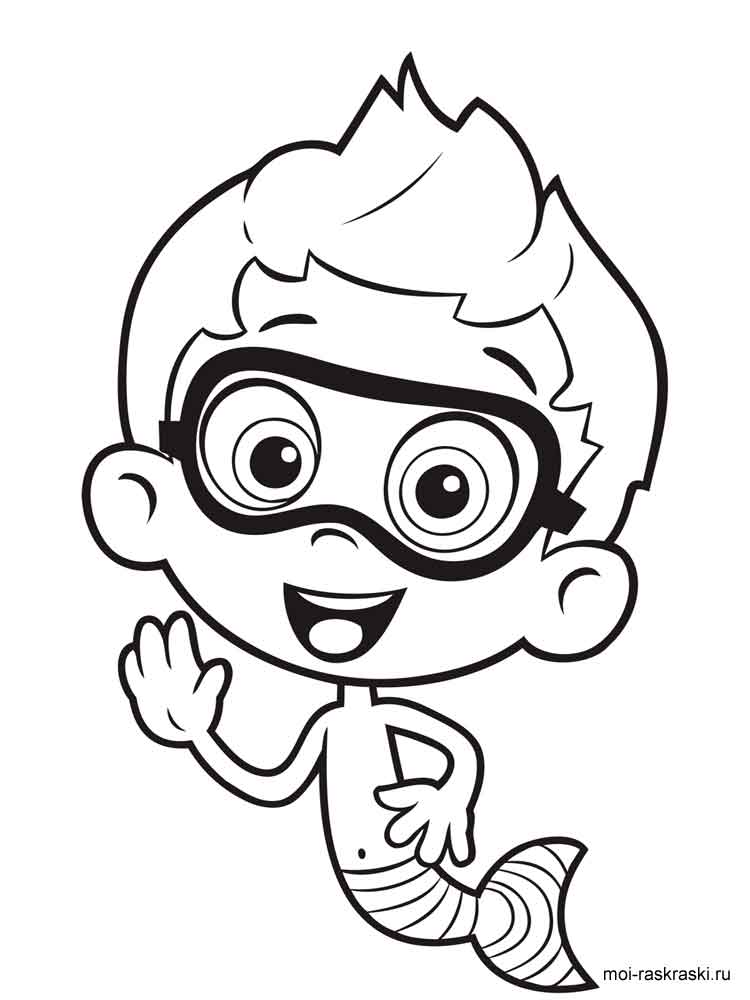 Imprimir desenho Bubble Guppies