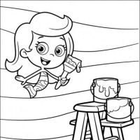 Desenhos para colorir de Bubble Guppies