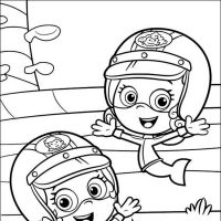 Desenhos para colorir de Bubble Guppies