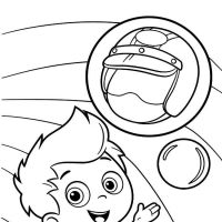 Desenhos para colorir de Bubble Guppies