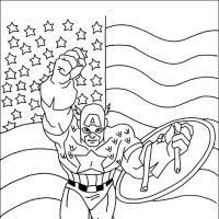 Desenhos para colorir de Capitão América