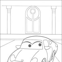 Desenhos para colorir de Carros Filme