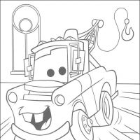 Desenhos para colorir de Carros Filme