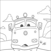 Desenhos para colorir de Carros Filme