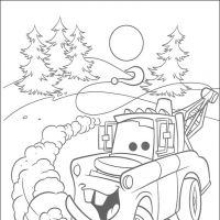 Desenhos para colorir de Carros Filme