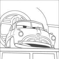 Desenhos para colorir de Carros Filme