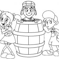 🌈 Chaves Para Colorir, Chaves em Desenho Animado, Turma do Chaves, Vila  do Chaves