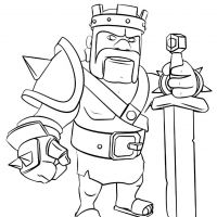 Desenhos para colorir de Clash Royale