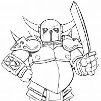 Desenhos para colorir de Clash Royale