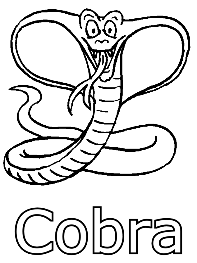 Imprimir desenho Cobras