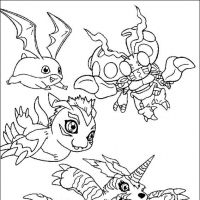 Desenhos para colorir de Digimon