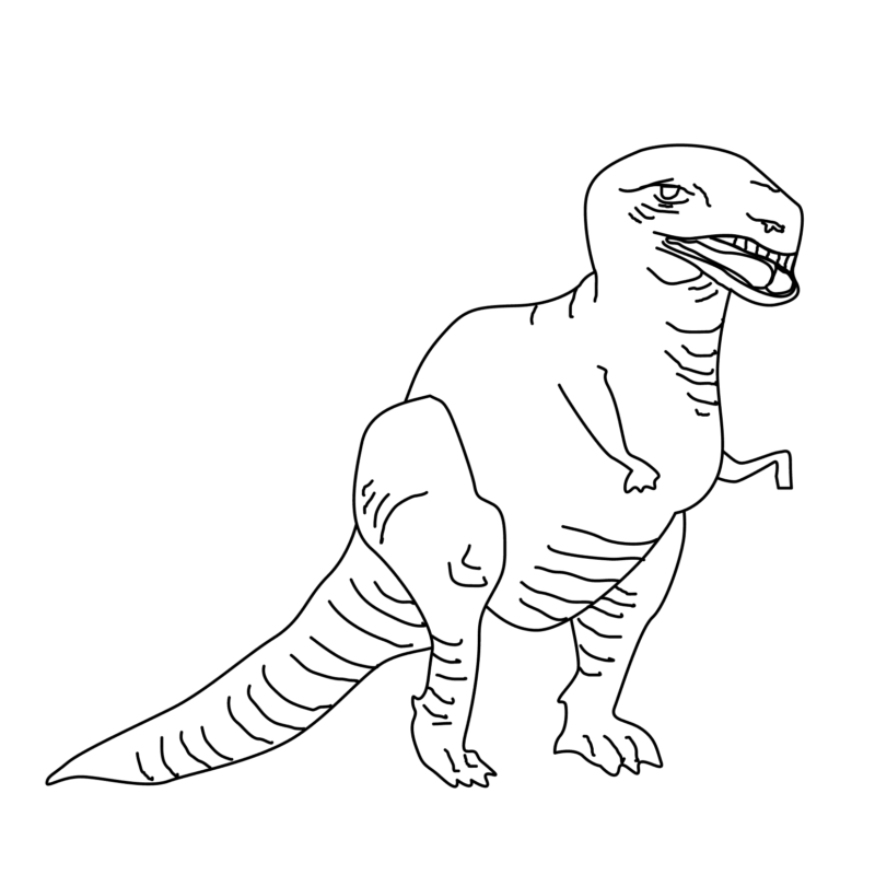 Imprimir desenho Dinossauros
