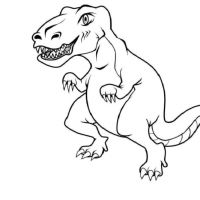 Desenhos para colorir de Dinossauros