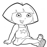 Desenhos para colorir de Dora Aventureira