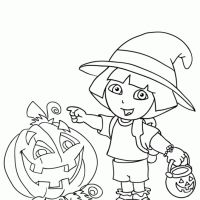 Desenhos para colorir de Dora Aventureira