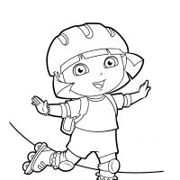 Desenhos para colorir de Dora Aventureira