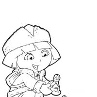 Desenhos para colorir de Dora Aventureira