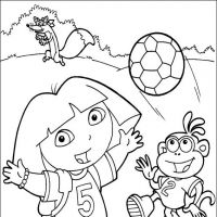 Desenhos para colorir de Dora Aventureira